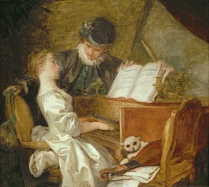 De muziekles ...