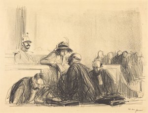 Advocaat in gesprek met zijn cliënte
