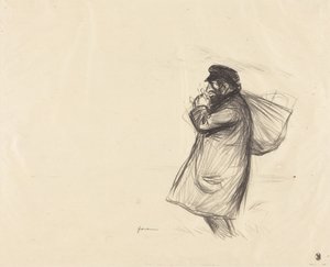 De joodse marskramer (The Jewish Peddler) door Jean-Louis Forain