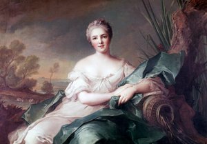 Portret van Prinses Victoire van Frankrijk, door Jean-Marc Nattier