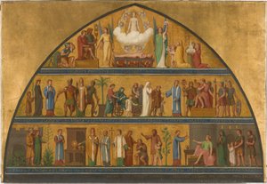 Schets voor de Saint-Laurent kerk: Het leven van Saint-Laurent