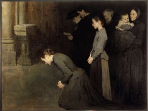 Het gebed van de nederige door Jean Geoffroy