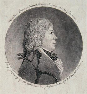Sebastien Demar (1763-1832) gegraveerd door Gilles-Louis Chretien (1754-1811)