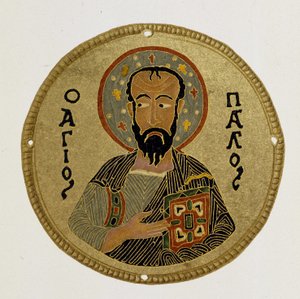 De bekering van Sint Paulus op weg naar Damascus - naar ap. Fouquet