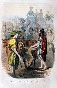 De Monarch, aan het Begin van het Landelijke Jaar, Opende de Eerste Voor, 1847
