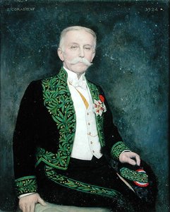 Portret van Rene Bazin (1853-1932) 1924