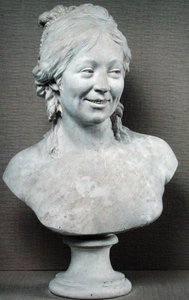 Buste van Madame Houdon, 1786 door Jean Antoine Houdon