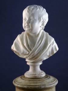 Claudine Houdon, c.1791 door Jean Antoine Houdon