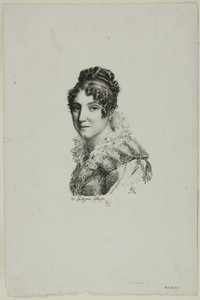 Portret van Mme. Laurent door Jean Antoine Laurent