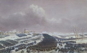 De Slag bij Eylau, 8 februari 1807 door Jean Antoine Simeon Fort