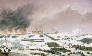 De Slag bij Preussisch-Eylau op 7 februari 1807 door Jean Antoine Simeon Fort