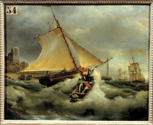 Een slechte tijd door Jean Antoine Theodore Gudin