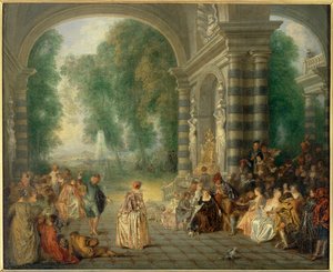  door Jean Antoine Watteau