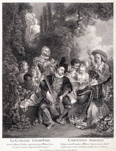 Le Concert Champetre, 1735