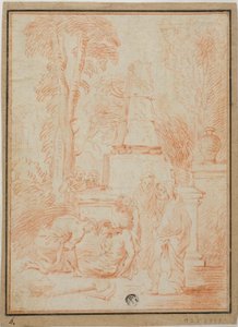 Tobit Begraaft de doden of begrafenis van Phocian