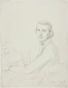 Charles Gounod door Jean Auguste Dominique Ingres