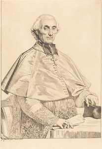 Gabriel Cortois de Pressigny door Jean Auguste Dominique Ingres