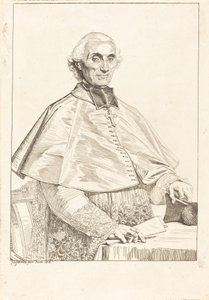 Gabriel Cortois de Pressigny door Jean Auguste Dominique Ingres