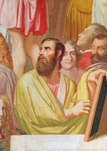 Hulde aan Homerus (detail onderaan rechts) (wandtapijt)