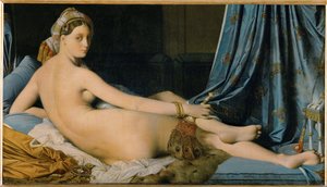 La Grande Odalisque - De Grote Odalisken ... door Jean Auguste Dominique Ingres