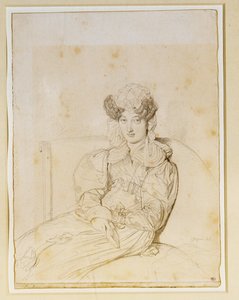 Marie Marcotte de Sainte Marie, schoonzus van Marcotte ... door Jean Auguste Dominique Ingres
