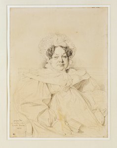 Louis-Francois Bertin ... door Jean Auguste Dominique Ingres