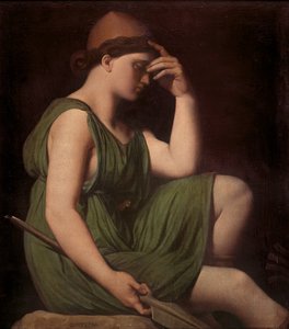 Odysseus, studie voor de Apotheose van Homerus, c.1850
