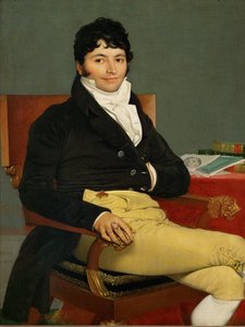 Philibert Riviere, meester van de verzoekschriften bij de Raad van de Koning ... door Jean Auguste Dominique Ingres