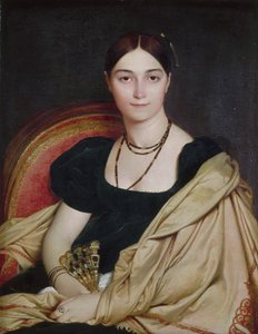 Portret van Madame Duvaucey door Jean Auguste Dominique Ingres
