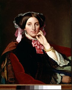 Portret van Madame Gonse. Portret van Josephine Caroline Maille vrouw Gonse