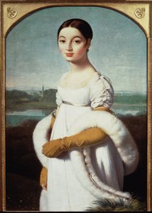 Portret van juffrouw Caroline Riviere