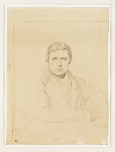 Zelfportret van de kunstenaar ... door Jean Auguste Dominique Ingres