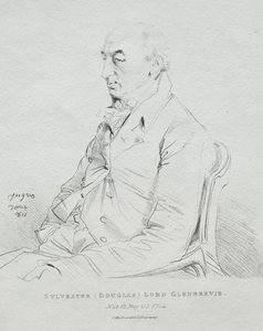 Sylvester Lord Glenbervie door Jean Auguste Dominique Ingres