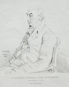 Sylvester Lord Glenbervie door Jean Auguste Dominique Ingres
