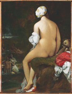 De kleine bader door Jean Auguste Dominique Ingres