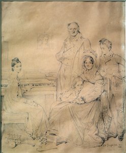 De familie Stamaty Portret van de familie rond Constantin Stamaty