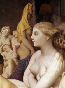 Het Turkse bad (detail) door Jean Auguste Dominique Ingres