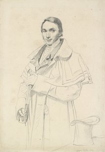 Driekwart-lengte Portret van Jean-Francois-Antoine Forest door Jean Auguste Dominique Ingres