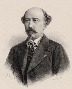 Portret van de componist Aimé Maillart 1817-1871