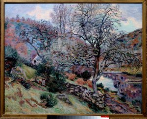 Crozan, de Rots van de Echo door Jean Baptiste Armand Guillaumin