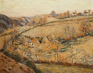 De eenzaamheid in Crozant, c.1895