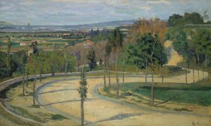 De Omgeving van Parijs, 1875 door Jean Baptiste Armand Guillaumin