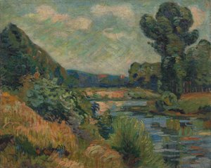 De Oevers van de Marne bij Charenton, ca. 1895