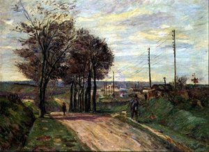 De Buitenwijken van Parijs, c.1881 door Jean Baptiste Armand Guillaumin