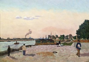 Uitzicht op Bercy, Parijs