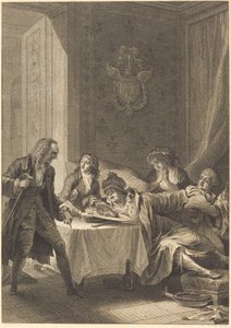 De veelvraat door Jean Baptiste Blaise Simonet after Jacques Louis François Touzé