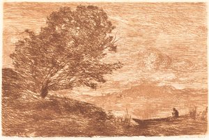 Een Meer in Tirol Un lac du Tyrol, 1863