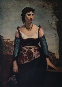 Agostina, 1866 door Jean Baptiste Camille Corot