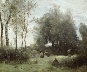 Arleux-Palluel, De brug der lusten door Jean Baptiste Camille Corot