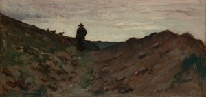 Landschap met Figuur